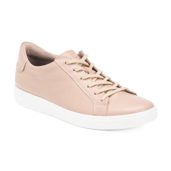 Ecco Shoes - ECCO Leather Soft Classic Slip On Comfort Sneakers